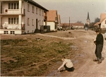 Bild Berliner Straße in den 70zigern vor Ausbau.