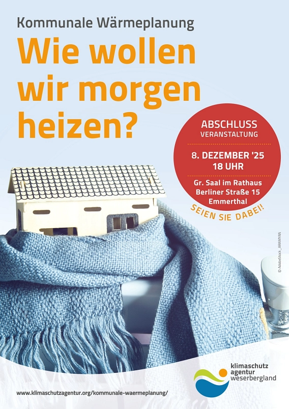 Plakat-Kommunale Wärmeplanung&nbsp;&copy;&nbsp;Gemeinde Emmerthal